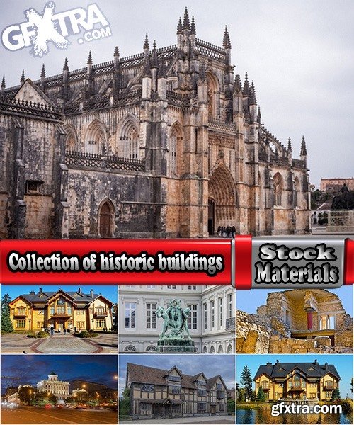 Collection of historic buildings 25 UHQ Jpeg