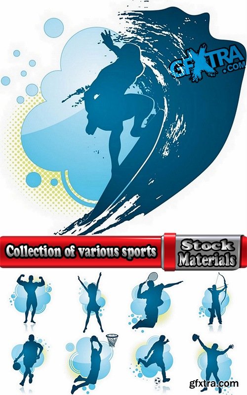 Collection of various sports 25 Ai