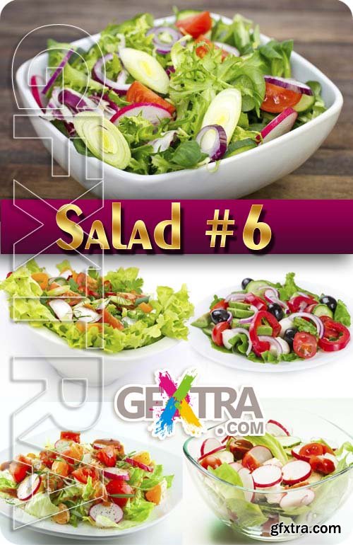Fresh Salads #6 - Stock Photo