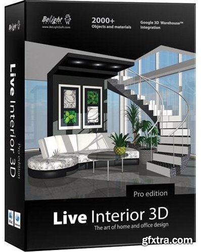 Belight Live Interior 3D Pro 2.9.6 (Mac OS X)