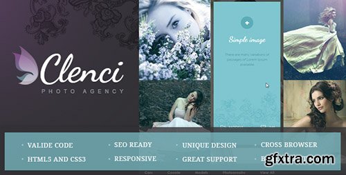 ThemeForest - Clenci Responsive HTML Template - RIP