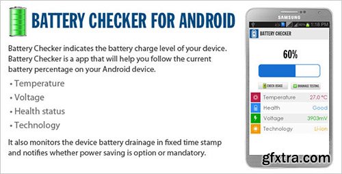 CodeCanyon - Battery Checker v1.0 - Android OS v3.x - v4.x