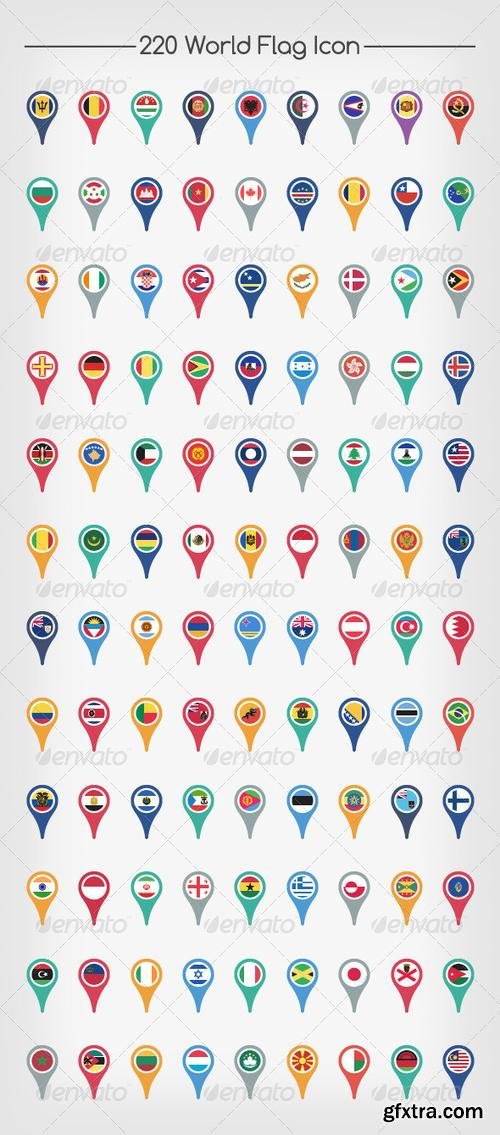 GraphicRiver - Flags of The World - 8774593