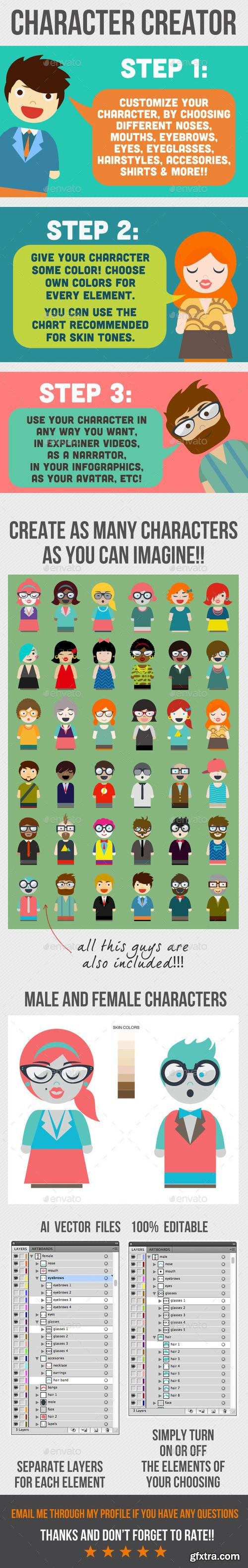 GraphicRiver - Character Creator - 8983956