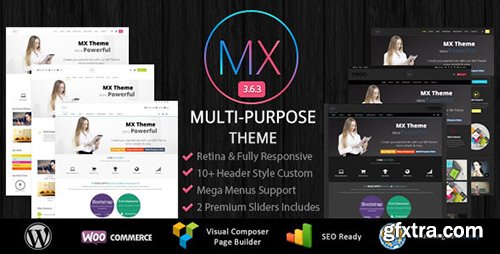 ThemeForest - MX v3.6.3 - Responsive Multi-Purpose WordPress Theme