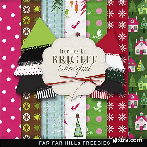 Textures - Winter Backgrounds - Bright & Cheerful