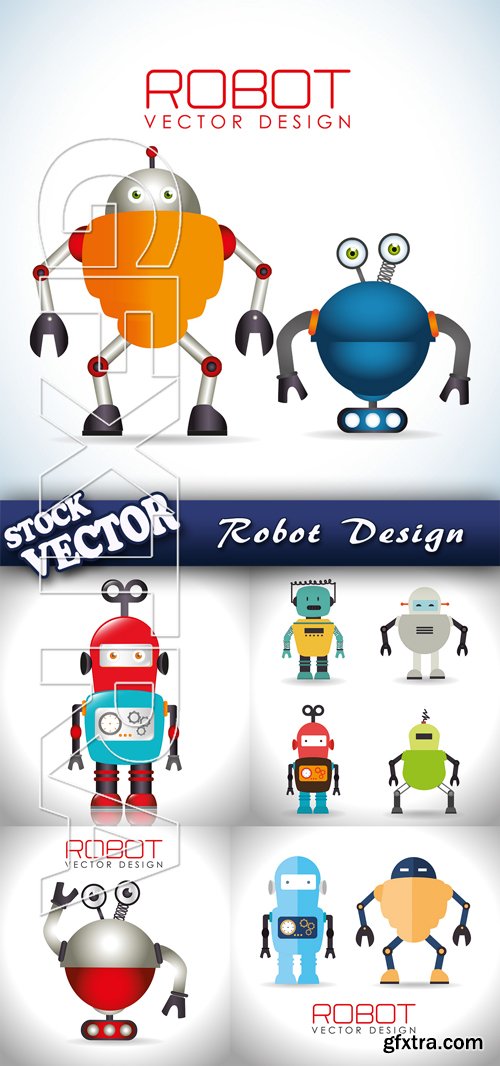Stock Vector - Robot Design