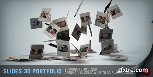 Videohive - Slides 3D - Portfolio And Opening
