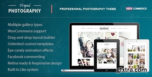 ThemeForest - Tripod v3.3 - Professional WordPress Photography Theme