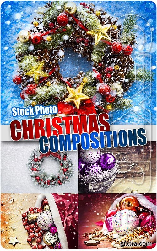 Christmas compositions 3 - UHQ Stock Photo