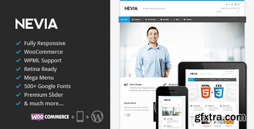 ThemeForest - Nevia v1.4 - Responsive Multi-Purpose WordPress Theme