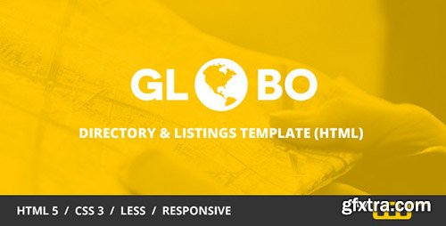 ThemeForest - Globo - Directory & Listings HTML Template - RIP