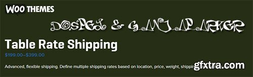 WooThemes - WooCommerce Table Rate Shipping v2.7.1