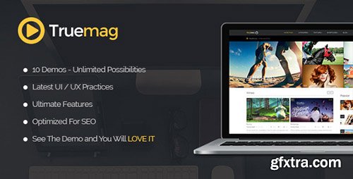 ThemeForest - True Mag v2.14.3 - Wordpress Theme for Video and Magazine