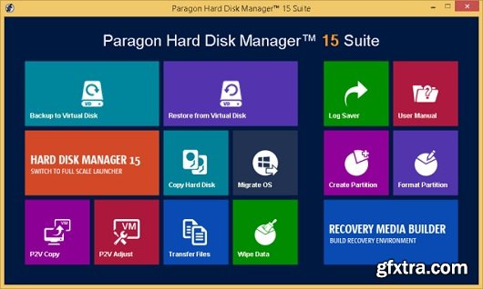 Paragon Hard Disk Manager 15 Suite 10.1.25.294 (x86/x64)