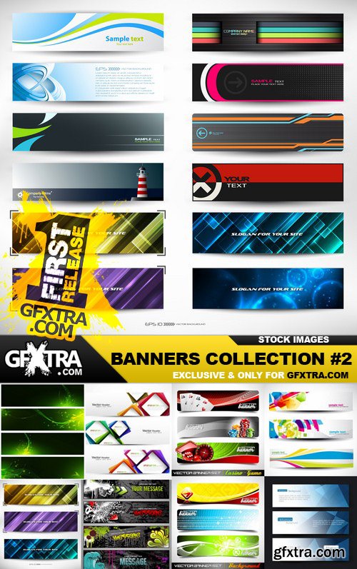 Banners Collection #2 - 30 Vector