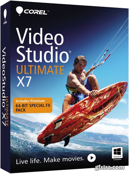 Corel VideoStudio Ultimate X7 17.1.0.22 SP1 + Premium 64-bit Special FX Pack