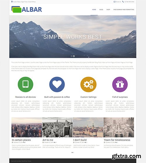 Albar v1.5.3 - WordPress Theme
