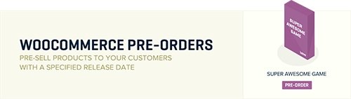 WooThemes - WooCommerce Pre-Orders Extension v1.3.0
