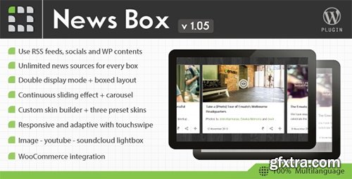 CodeCanyon - News Box v1.05 - Wordpress Contents Slider and Viewer