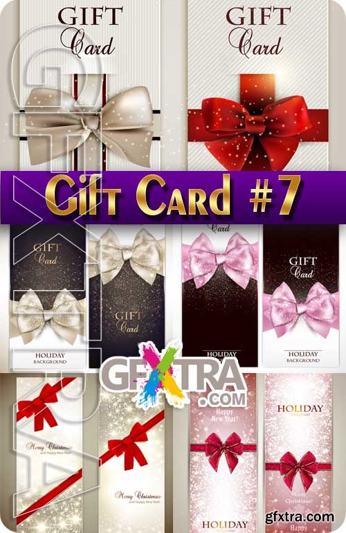 Gift cards #8 - Stock Vector