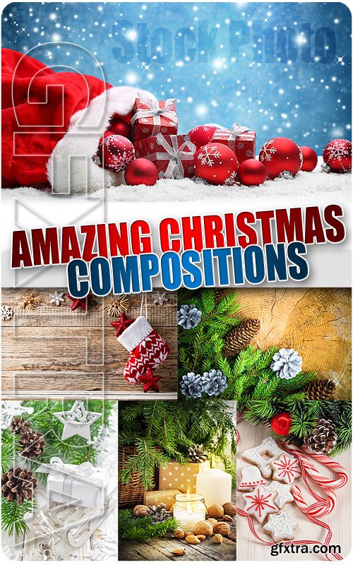 Amazing Christmas Compositions - UHQ Stock Photo