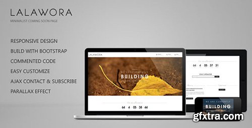 ThemeForest - Lalawora - Responsive Coming Soon Page - FULL