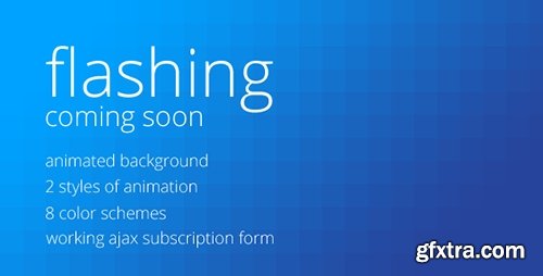 ThemeForest - Flashing v1.3 - Coming Soon Page - FULL