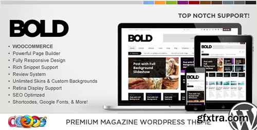 ThemeForest - WP Bold v1.0.1 - WordPress Magazine & Review Theme