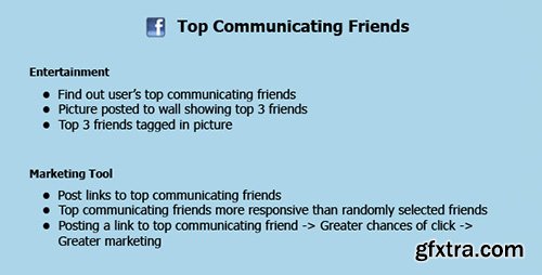 CodeCanyon - Facebook Top Communicating Friends
