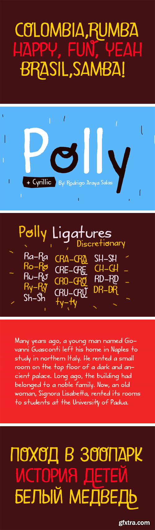 Polly Font for $50