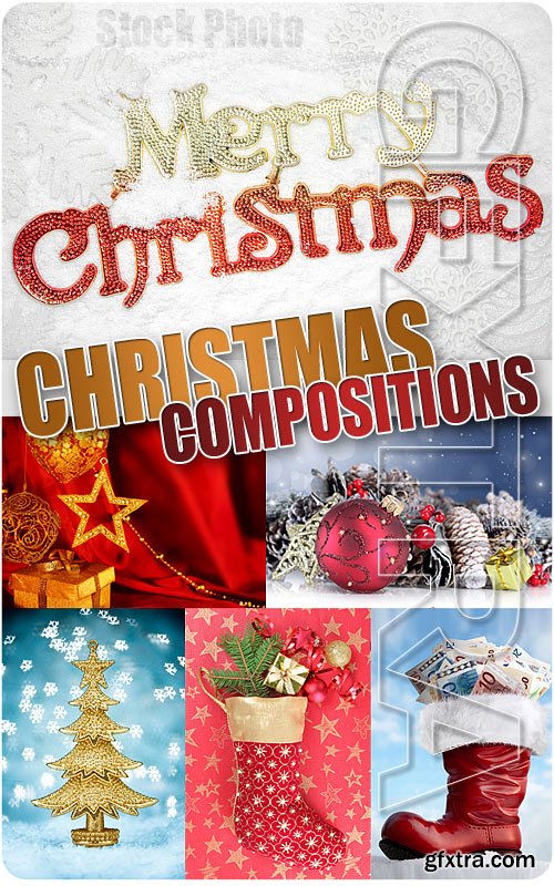 Christmas compositions 4 - UHQ Stock Photo