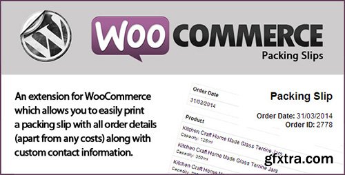 CodeCanyon - WooCommerce Packing Slips v1.2