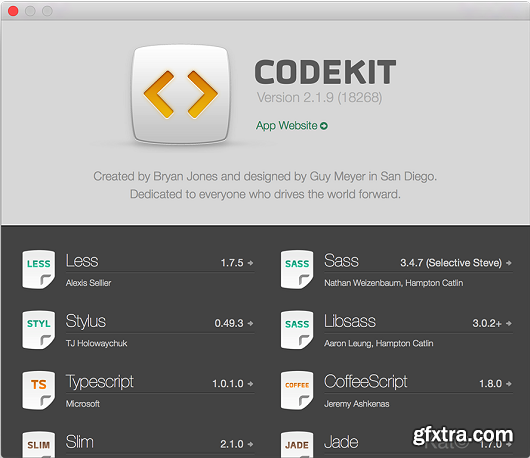 CodeKit 2.9.1 (Mac OS X)