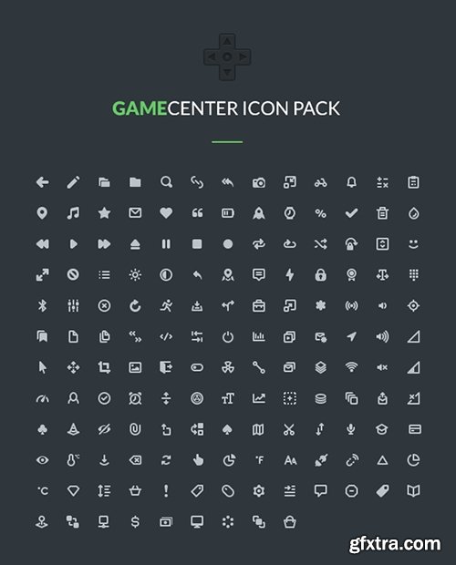 PSD Web Icons - Gamecenter