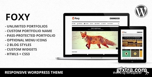 ThemeForest - Foxy v1.3 - Portfolio Responsive WordPress Theme