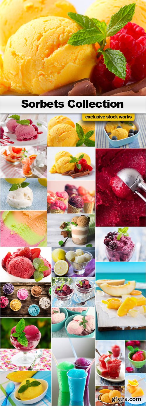 Sorbets Collection - 25x JPEGs