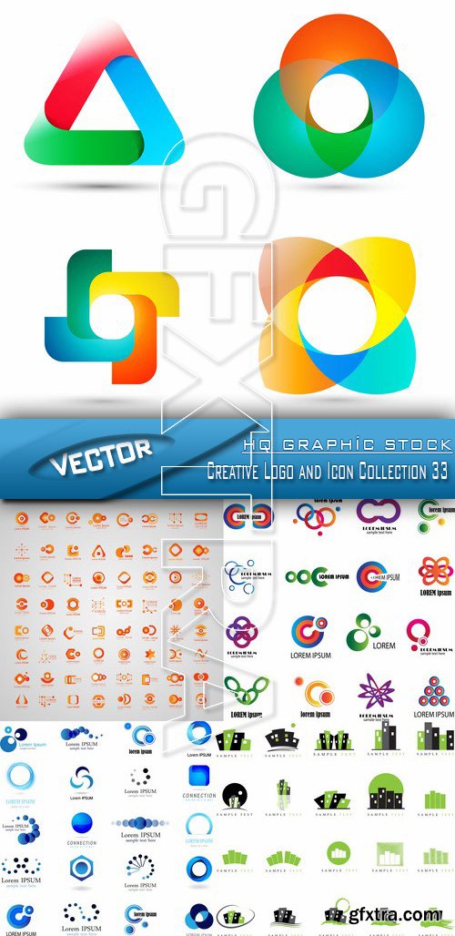 Stock Vector - Creative Logo and Icon Collection 33