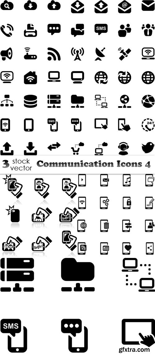Vectors - Communication Icons 4