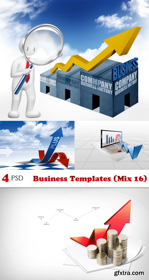 PSD - Business Templates (Mix 16)