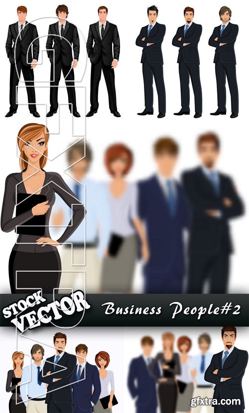 Stock Vector - Business People#2