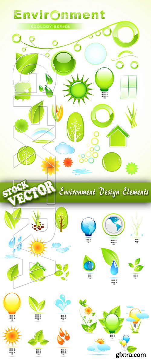 Stock Vector - Environment Design Elements