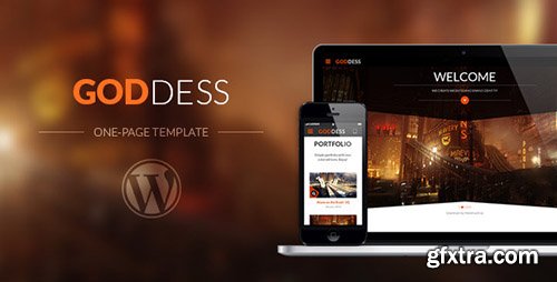 ThemeForest - Goddess v1.0 - Multi Purpose & One Page Wordpress Theme