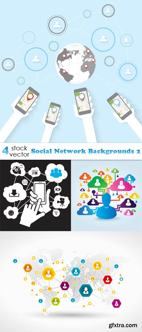Social Network Backgrounds 2