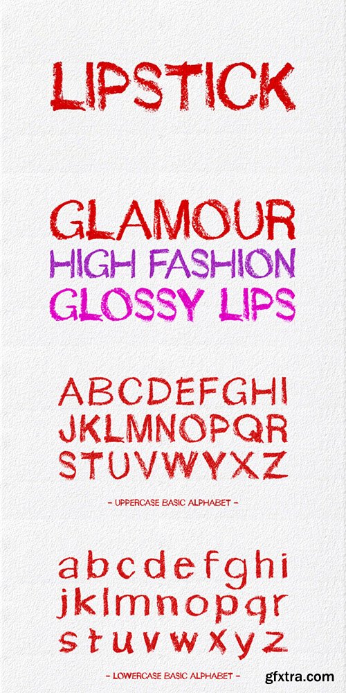 Lippy Lipstick Font $39