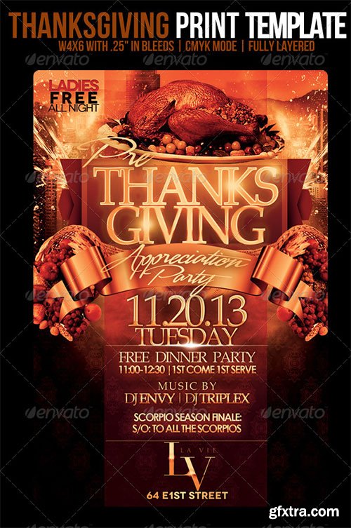 GraphicRiver - Thanksgiving Template