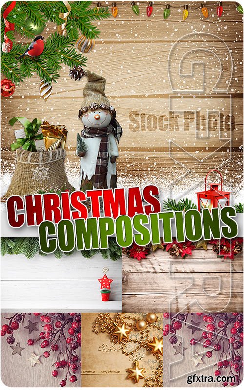 Christmas compositions 5 - UHQ Stock Photo