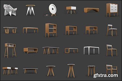 25 Free 3D Furniture Model by ODESD2