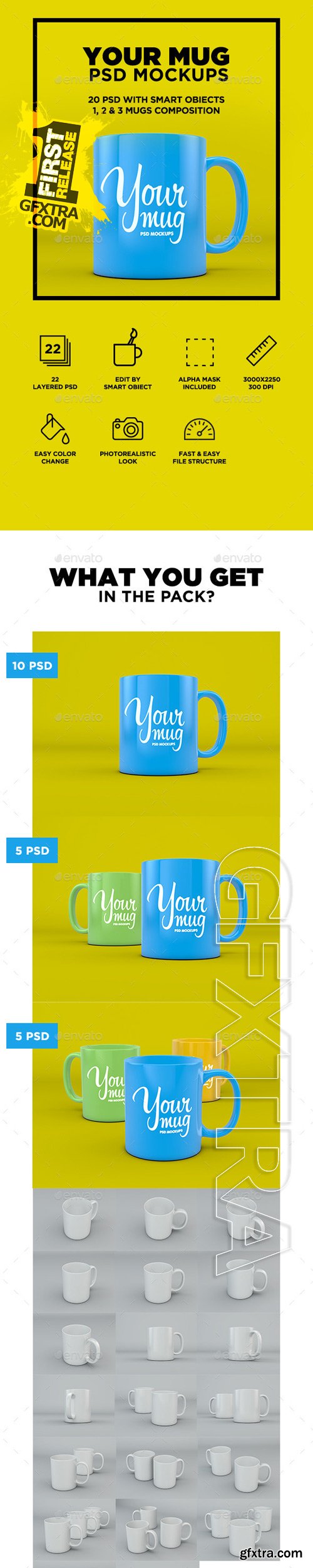 GraphicRiver - Your Mug - PSD Mockup
