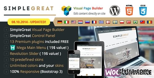ThemeForest - SimpleGreat v1.7.1 - Premium WordPress WooCommerce theme